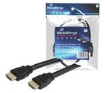 Mediarange Svga Cable De Conexión, Vga/Vga, 1.8m, Negro