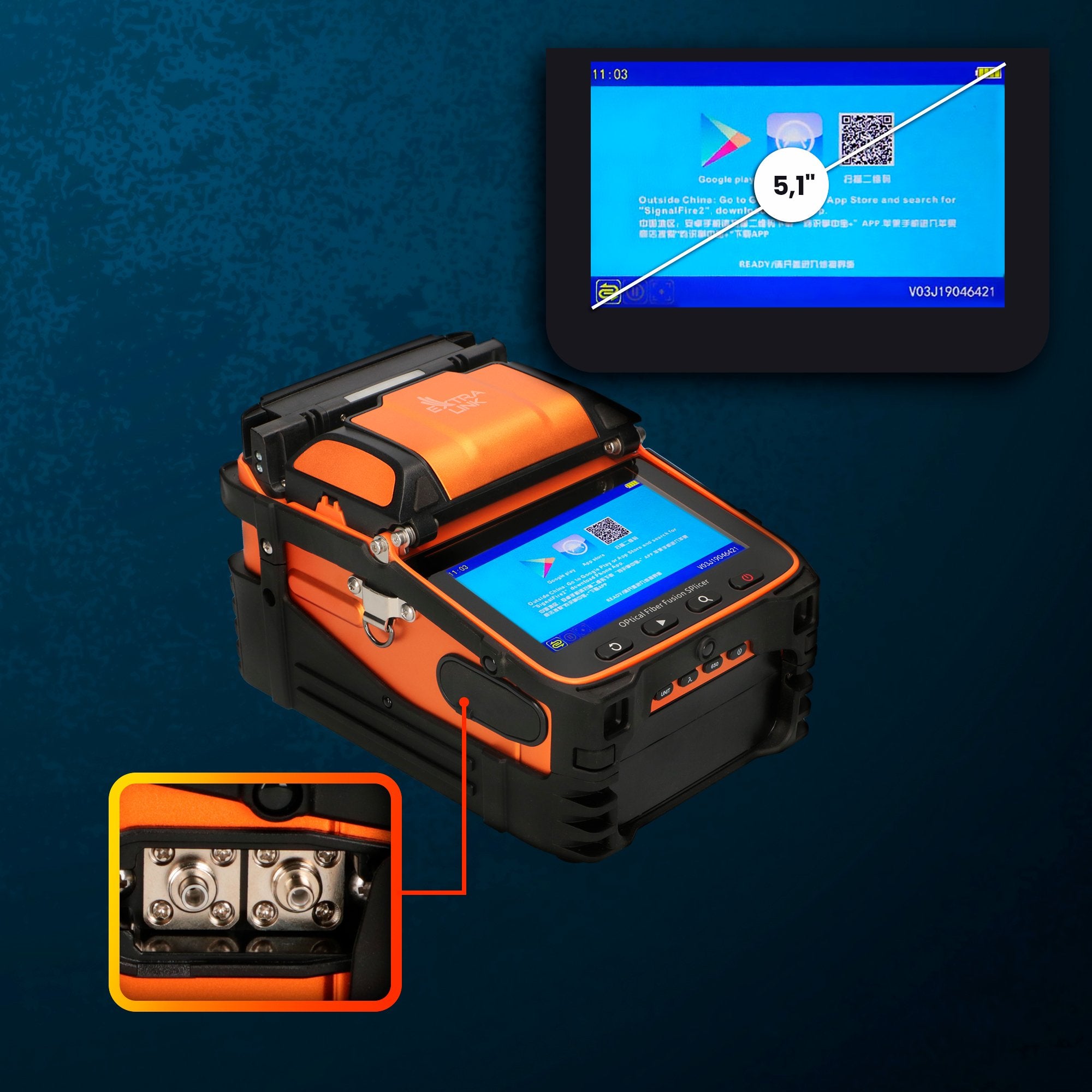 EAN 5903148916125 - Extralink AI-9 FUSION SPLICER empalmadora por fusión imagen 18