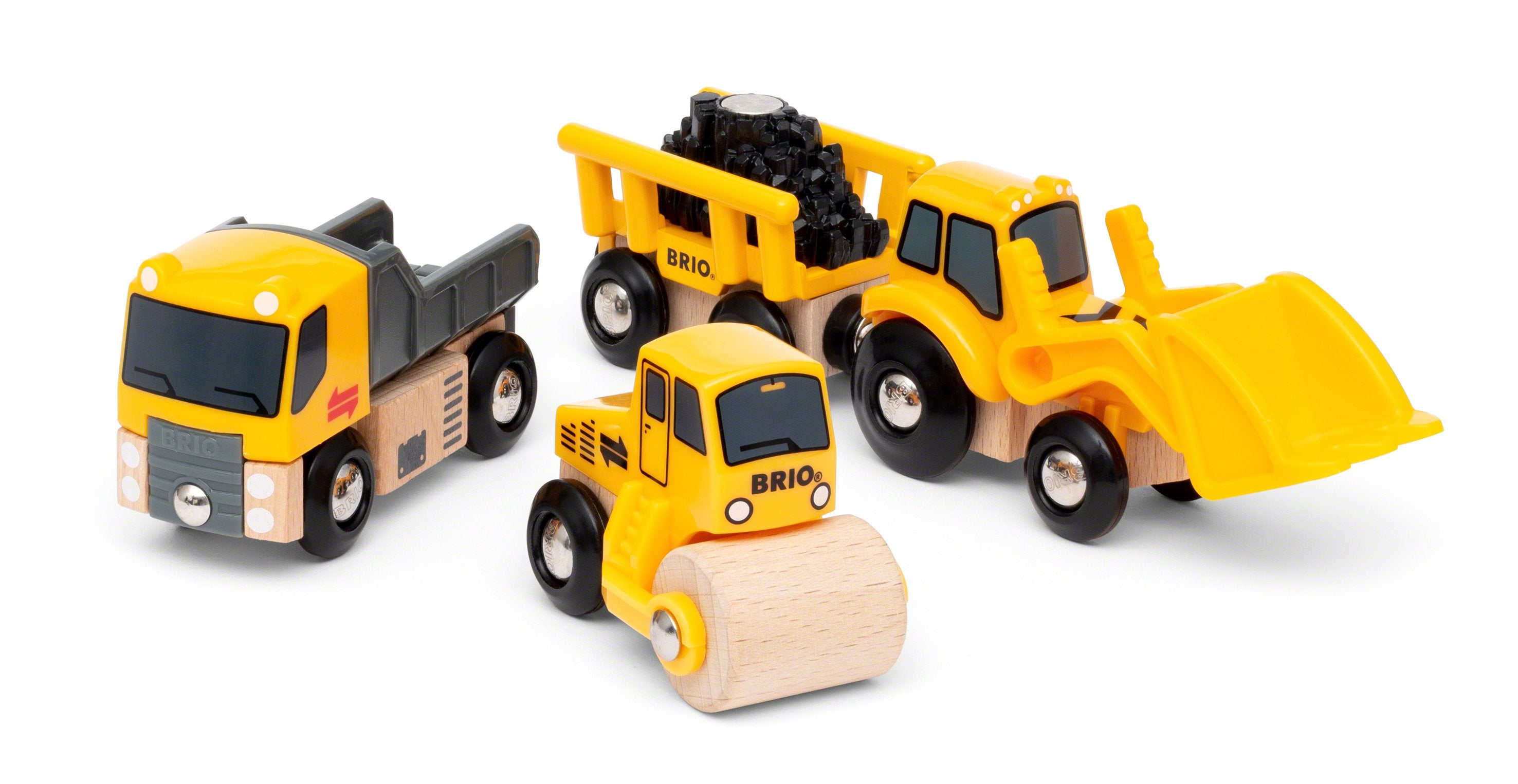 EAN 7312350336580 - BRIO Baustellenfahrzeuge imagen 3