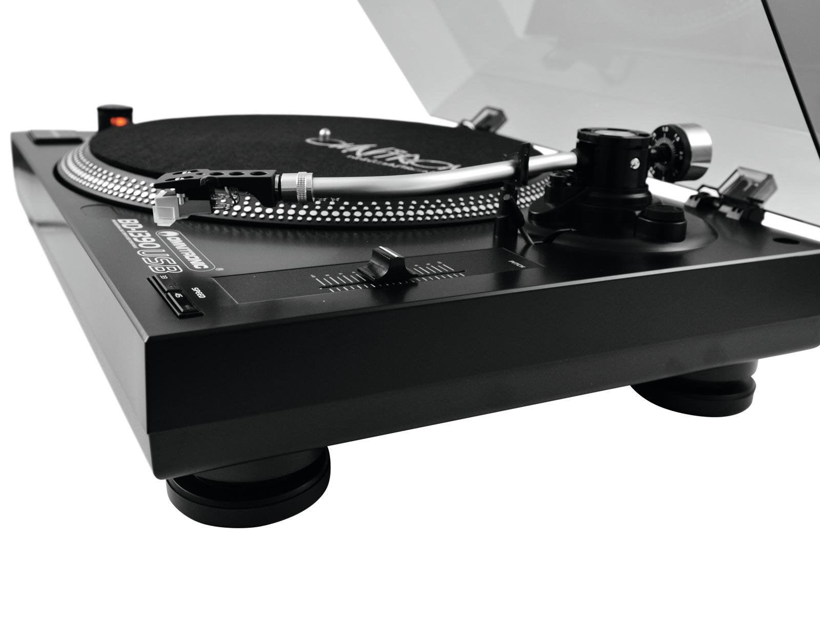 EAN 4026397356083 - Omnitronic BD-1390 Tocadiscos de tracción por correa portátil Negro imagen 11