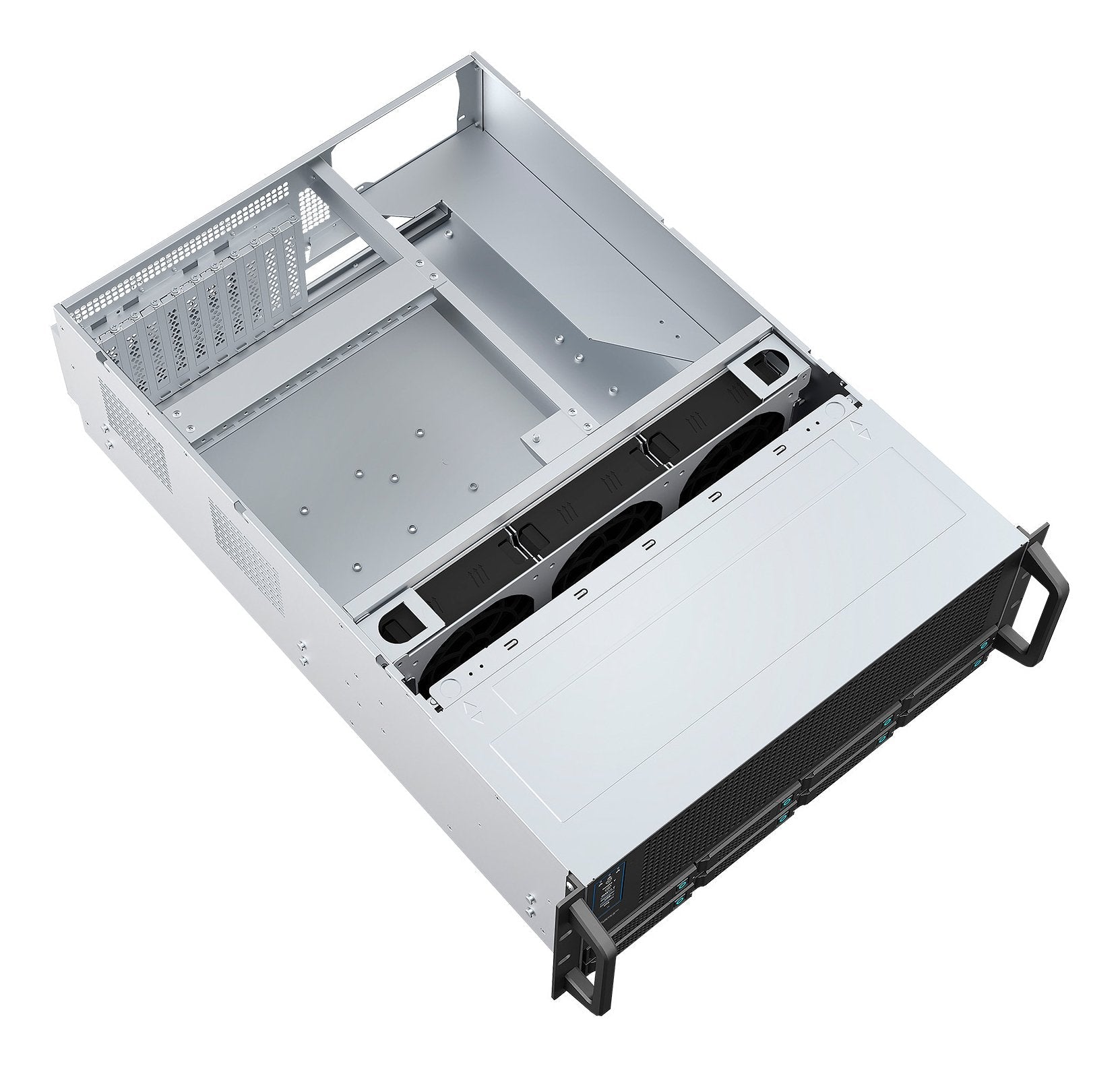 Servidor Rack Unykach 4u 8 Bahias Hot Swap Hsw4u6508 - Tamaã±Os De Disco Soportados 2.5", 3.5" - Placas Base
