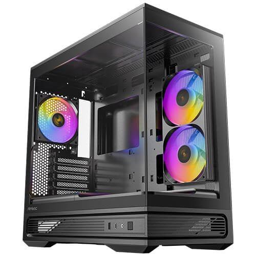 Caja Pc Antec Geh Mini C2m Argb M-Atx M-Itx O.N. Bk Retail