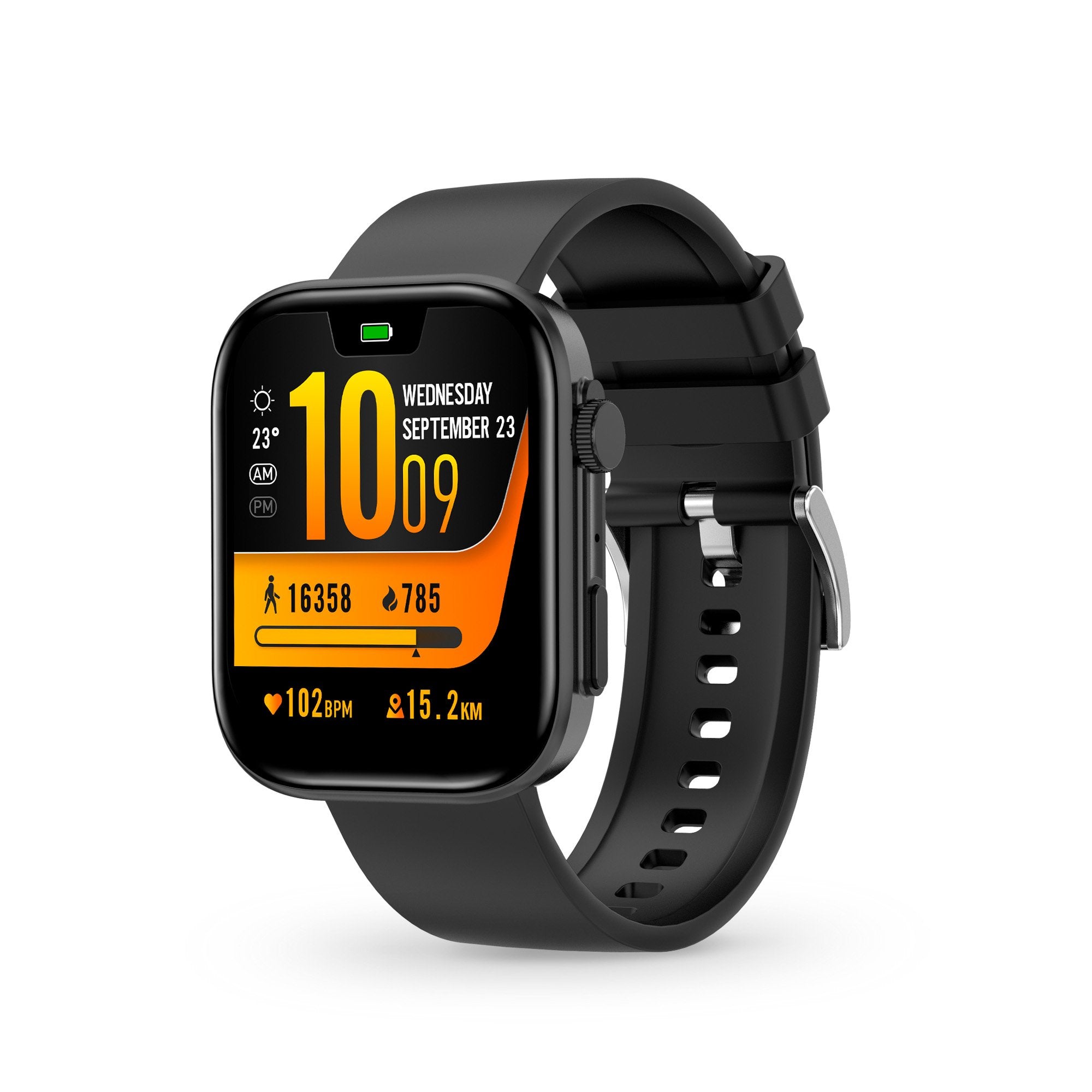 Smartwatch Ksix Contact Lexc002 Black 2.01"