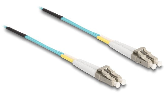 EAN 4043619801503 - DeLOCK 80150 Cable de fibra óptica e InfiniBand 25 m 2x LC MMF Color aguamarina imagen 1