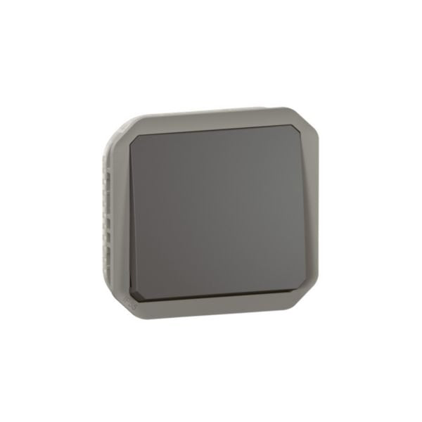 Legrand 069841l Plexo New Inserto Ip44 Pulsador Antracita F. Montaje In Carcasa
