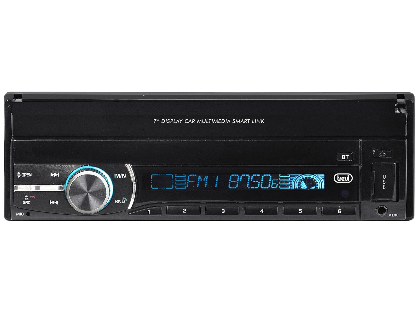 Radio Coche Trevi Mdv 6380 Dab/Video Monitor 7" +Rds+Usb+Aw Blac