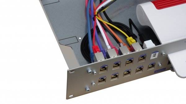 Soporte De Montaje Wantec De 19 "Para Fritzbox 7590