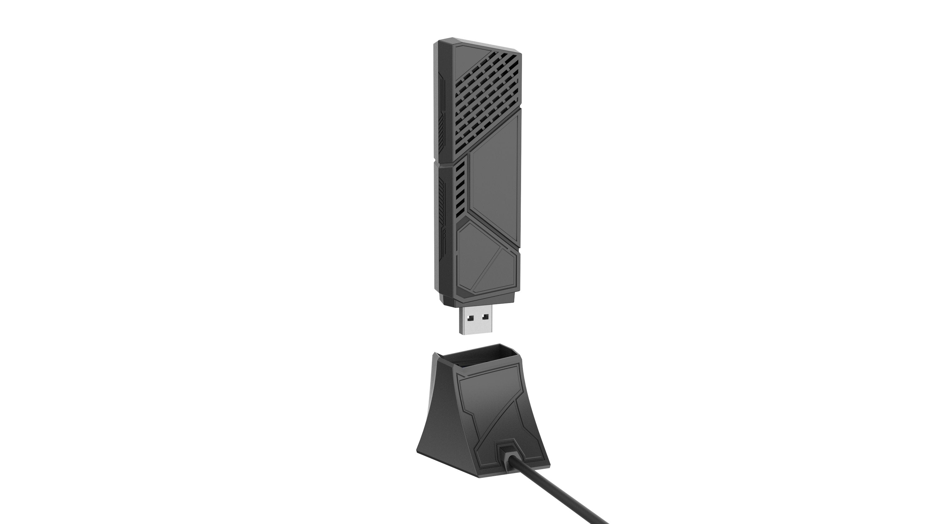 EAN 4711387706206 - ASUS ROG USB-BE92 Wifi 7 BE6500 Tri-Band USB Adapter WLAN 6500 Mbit/s imagen 8