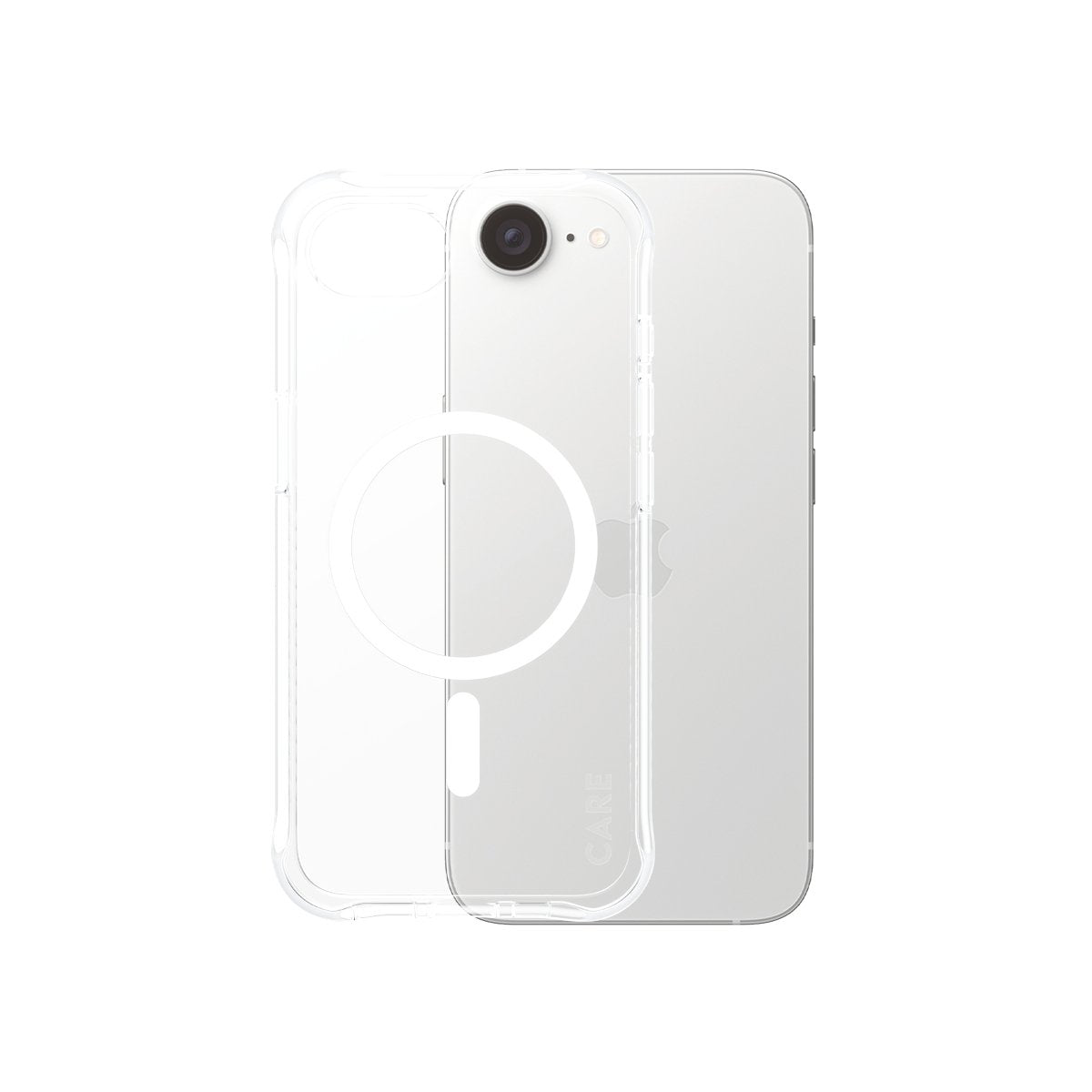 EAN 5715685021886 - PanzerGlass CARE™ by ® Samba Case Transparent w. White Qi Compatible iPhone 16e funda para teléfono móvil imagen 1