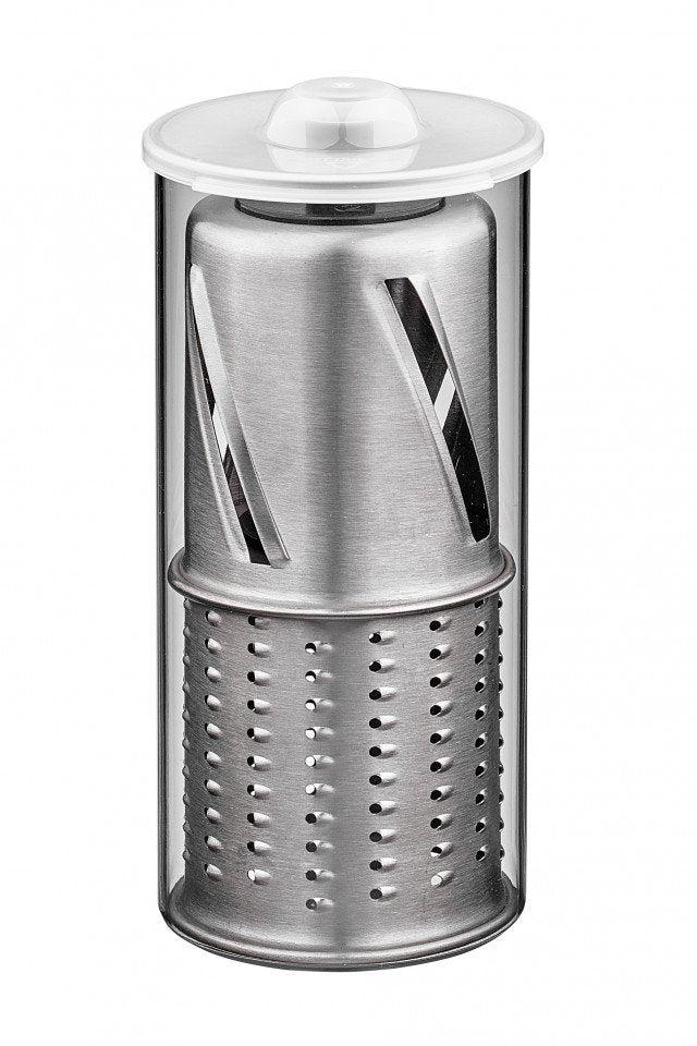 EAN 7611210921066 - Solis 921.06 cortador de verduras en espiral o rallador eléctrico Acero inoxidable Negro, Acero inoxidabl imagen 3