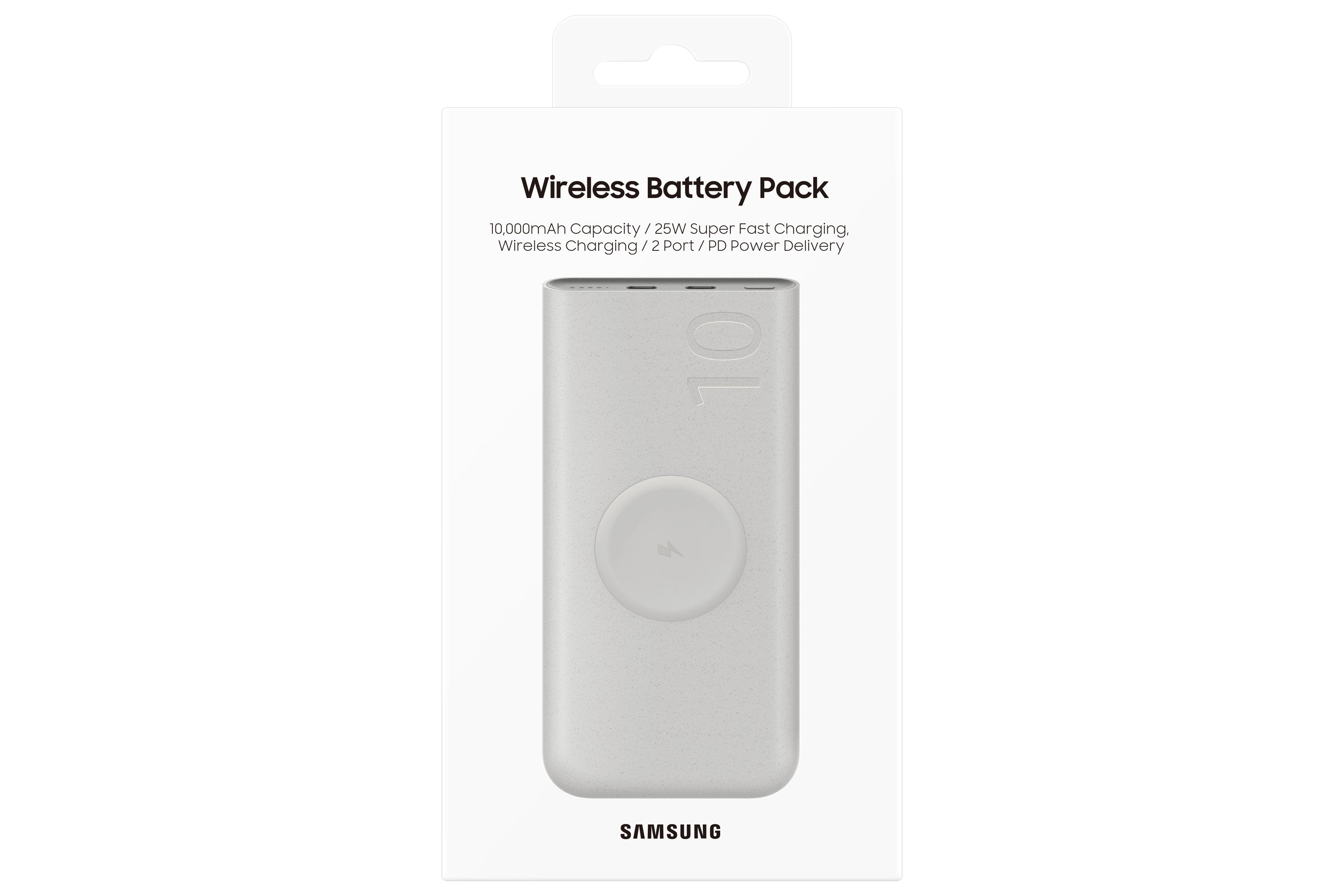 EAN 8806095312170 - Samsung EB-U2510XUEGEU batería externa 10000 mAh Cargador inalámbrico Beige imagen 7