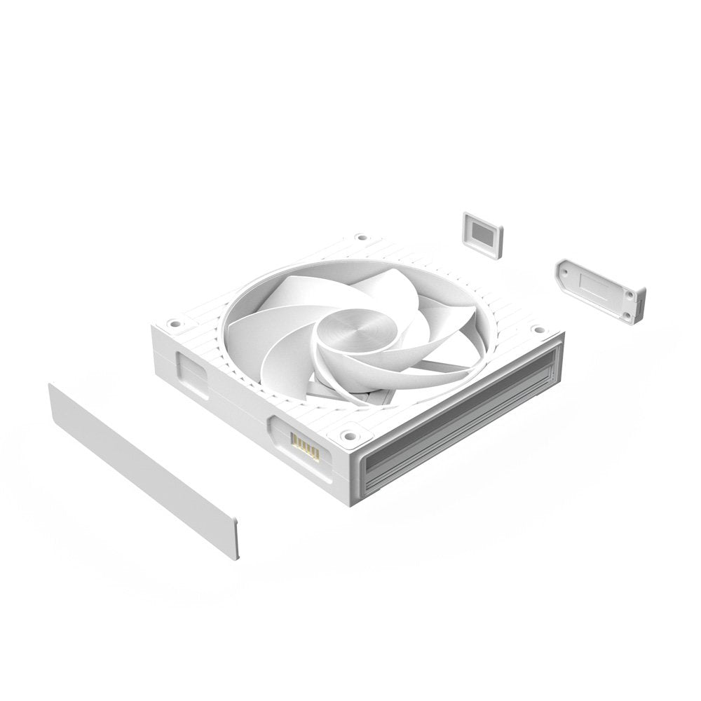 Ventilador Pc Zalman Zm-Df120r White Argb 1x Vent 120mm