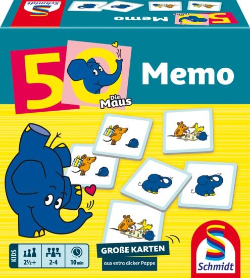 EAN 4001504406646 - Schmidt Spiele 40664 juego de tablero 10 min Juego de mesa Memoria imagen 1