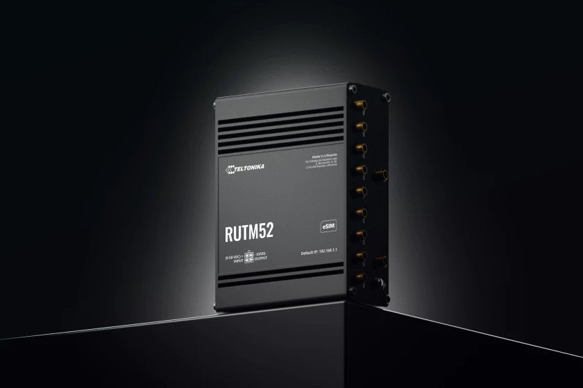 EAN 4779051842339 - Teltonika RUTM52 router inalámbrico Gigabit Ethernet Doble banda (2,4 GHz / 5 GHz) 5G Negro imagen 6