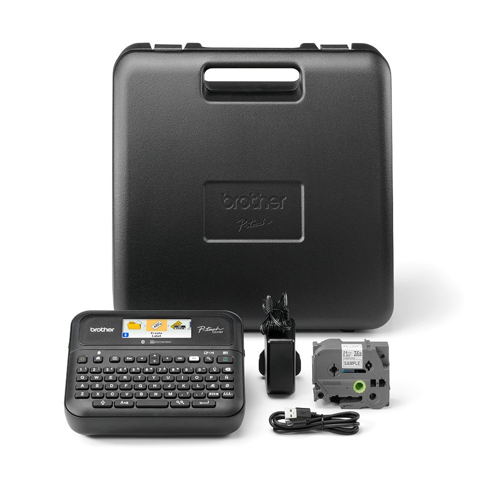 EAN 4977766824897 - Brother PT-D610BTVP impresora de etiquetas Transferencia térmica 180 x 360 DPI 30 mm/s Inalámbrico y alám imagen 2