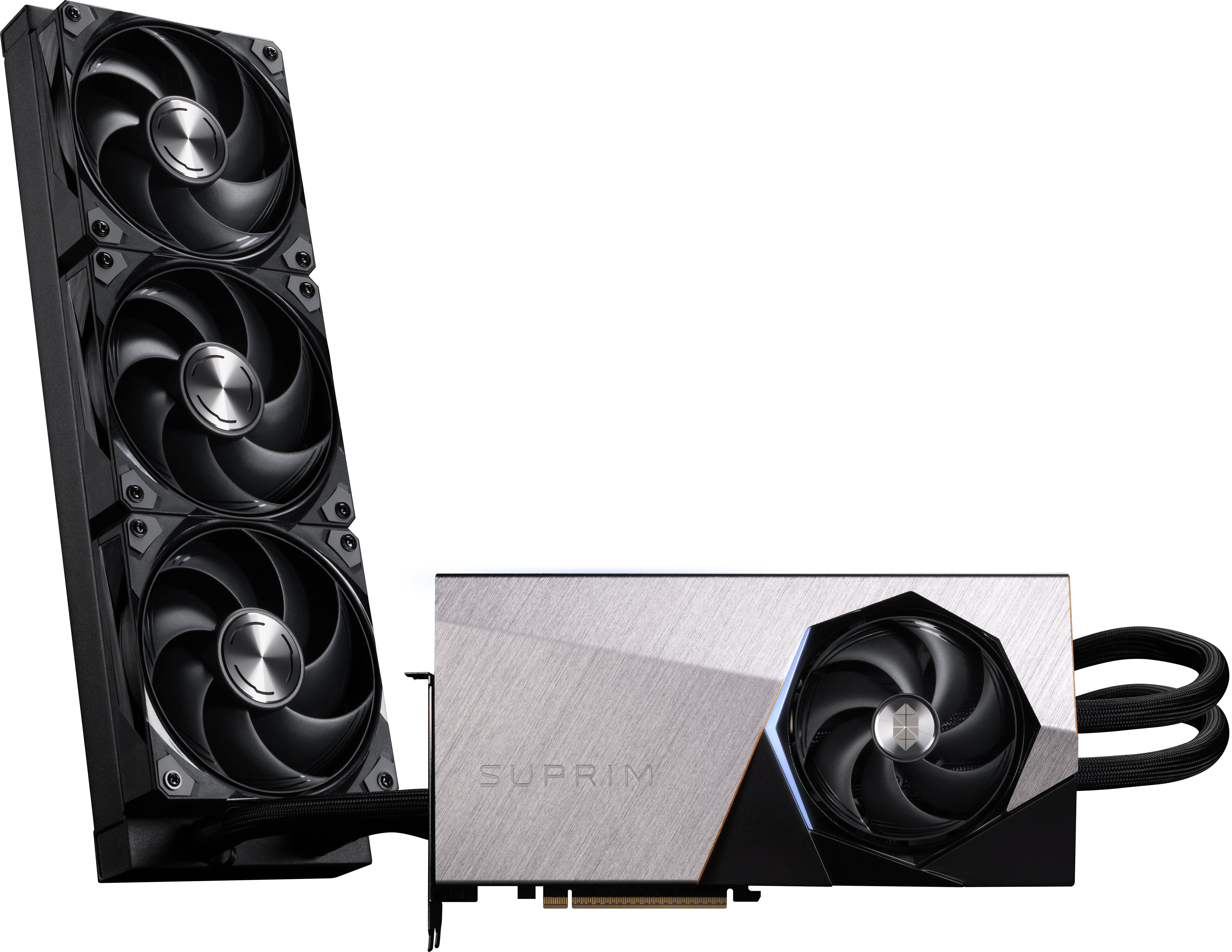 Msi Suprim Geforce Rtx 5080 16g Liquid Soc Nvidia 16 Gb Gddr7