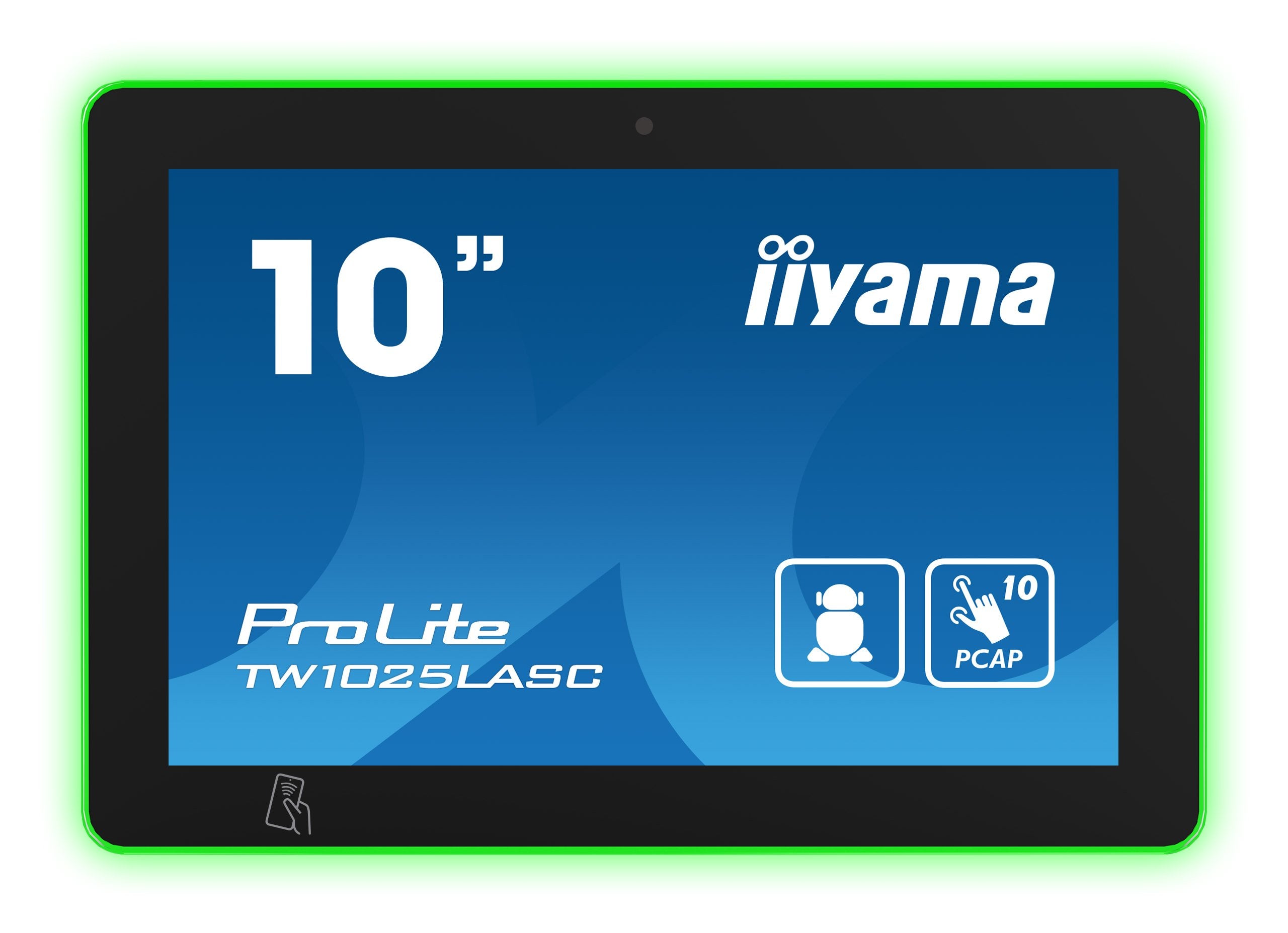 EAN 4948570124275 - iiyama TW1025LASC-B1PNR pantalla para PC 25,6 cm (10.1") 1280 x 800 Pixeles LED Pantalla táctil imagen 2