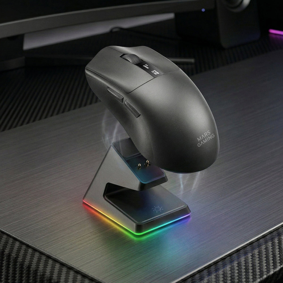 EAN 8435693114277 - Mars Gaming MMWELITE ratón Juego Mano derecha Bluetooth Óptico 20000 DPI imagen 9