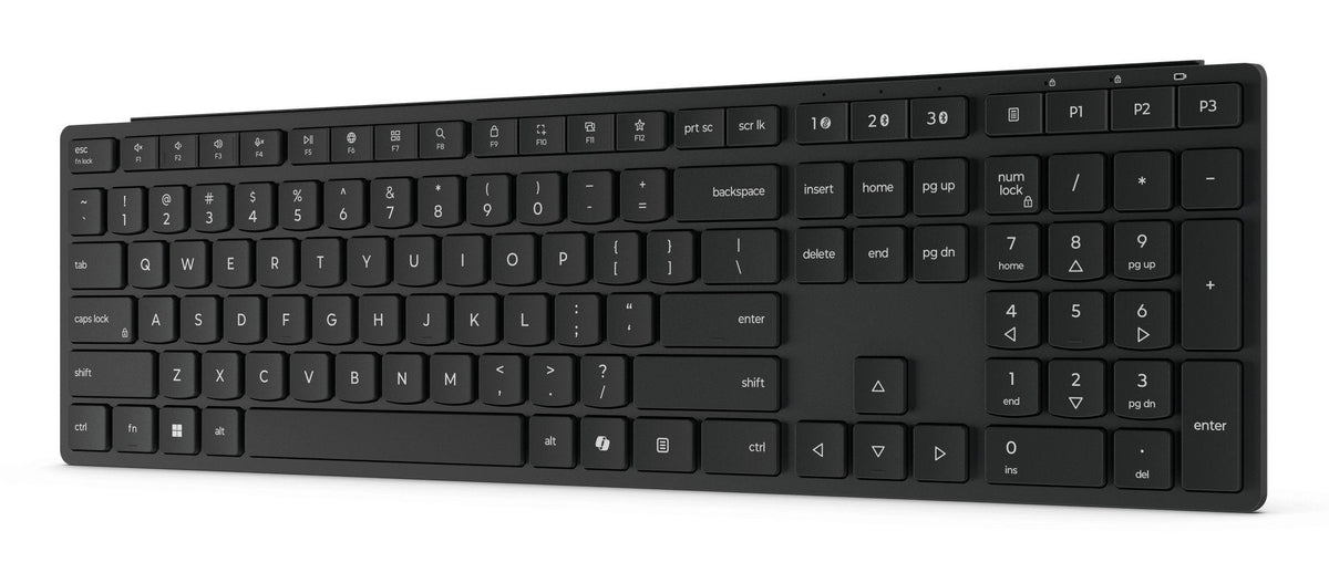 Lenovo Wireless Multi-Mode Pro Keyboard 6000-Us Euro