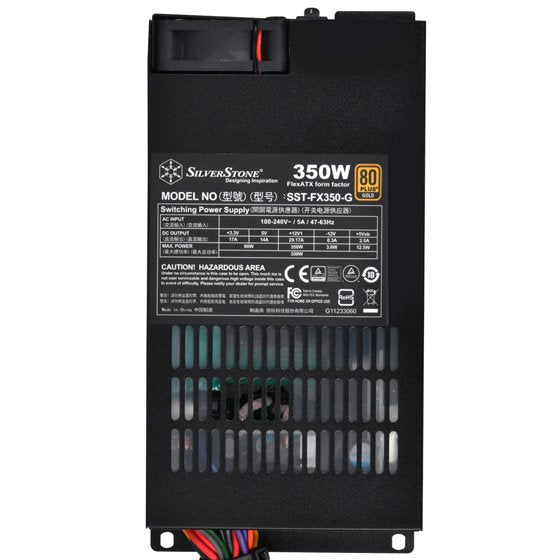 EAN 4710007225912 - Silverstone FX350-G unidad de fuente de alimentación 350 W 20+4 pin ATX Flex ATX Negro imagen 6