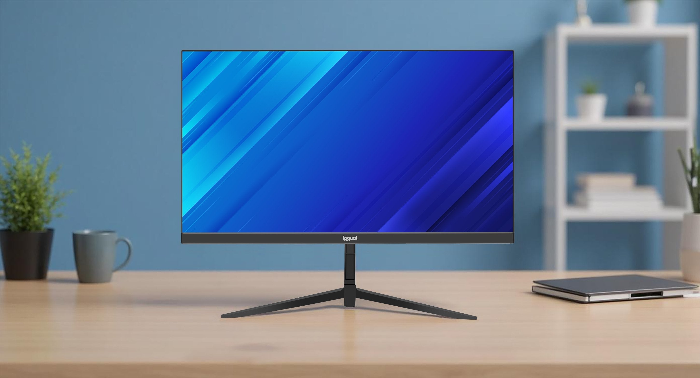 Monitor Iggual 21,5" Ips Fhd 100hz Vga Hdmi Dp Igg320037