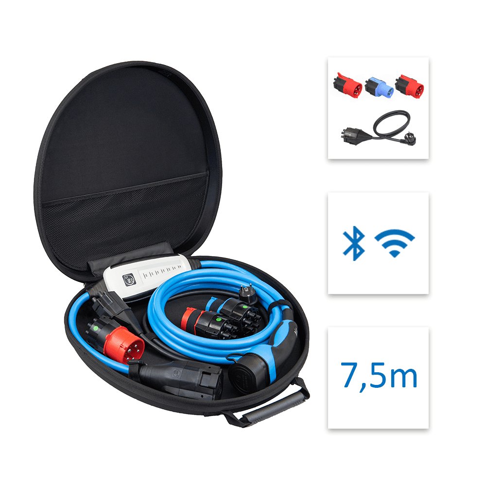 Nrgkick 32a 7,5m Set Optimal Gsm Wlan Incl. Adapter And Bag