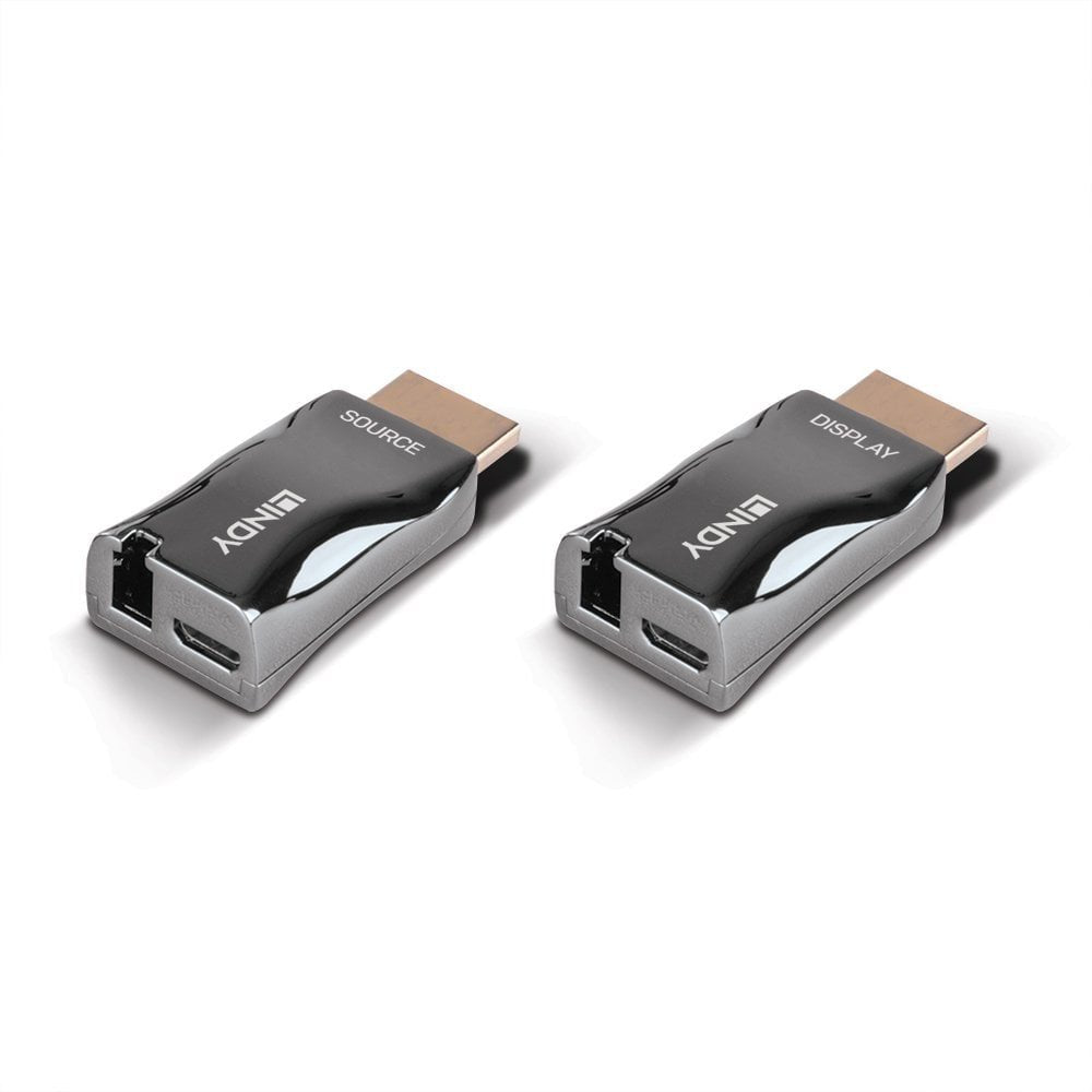 Lindy 300m Hdmi 4k60 Fiber Optic Dongle Extender