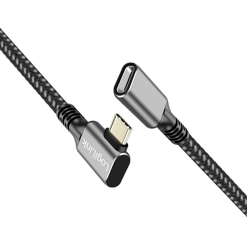 EAN 4052792074383 - LogiLink CUA0110 cable USB USB 3.2 Gen 2 (3.1 Gen 2) 0,5 m USB C Negro, Gris imagen 2