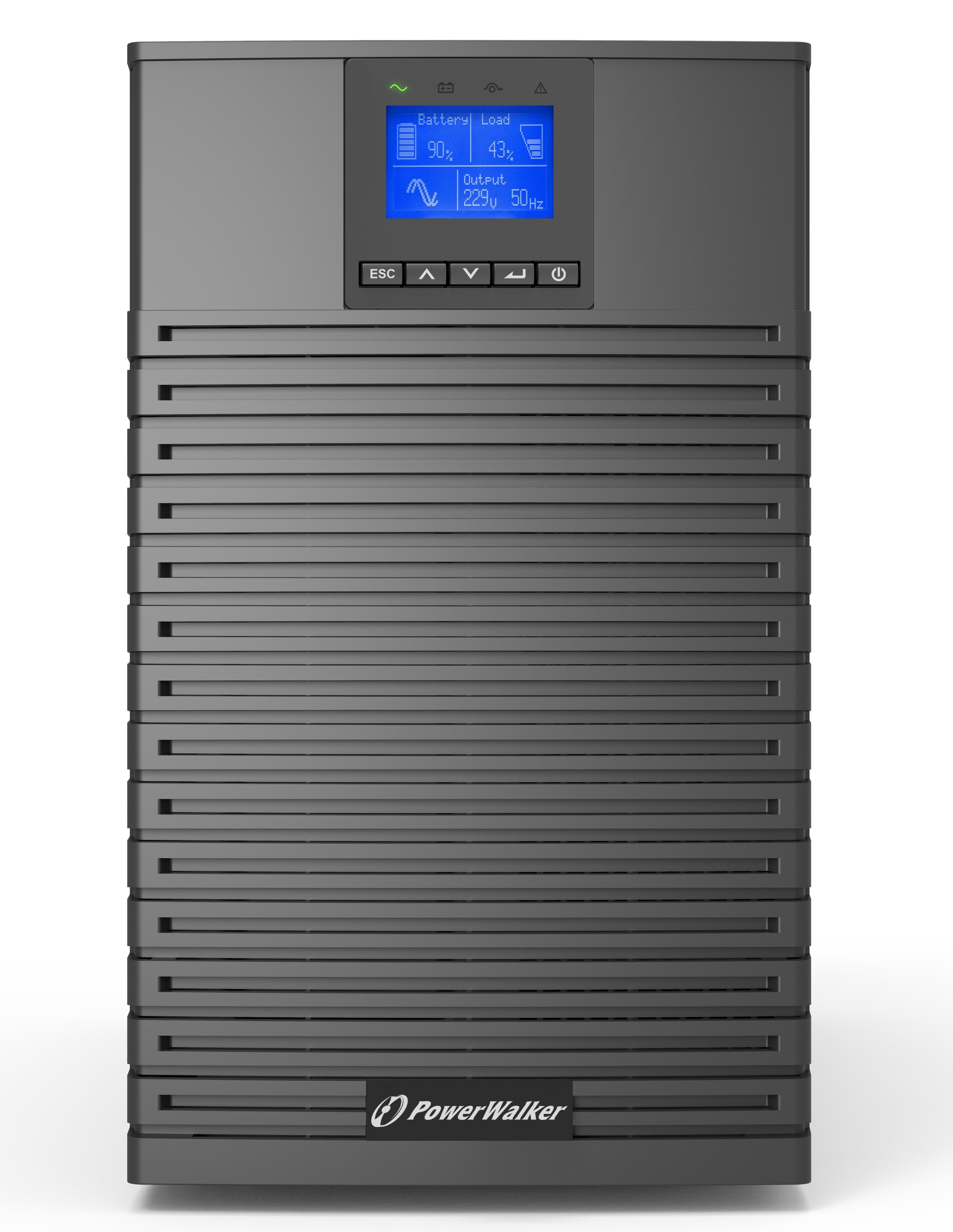 EAN 4260074982862 - PowerWalker VFI 3000 ICT IoT sistema de alimentación ininterrumpida (UPS) Doble conversión (en línea) 3 k imagen 5