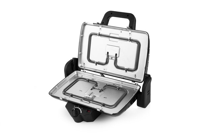 Barbacoa Eléctrica Eta415590000 Contacto, 1600 W, Negro