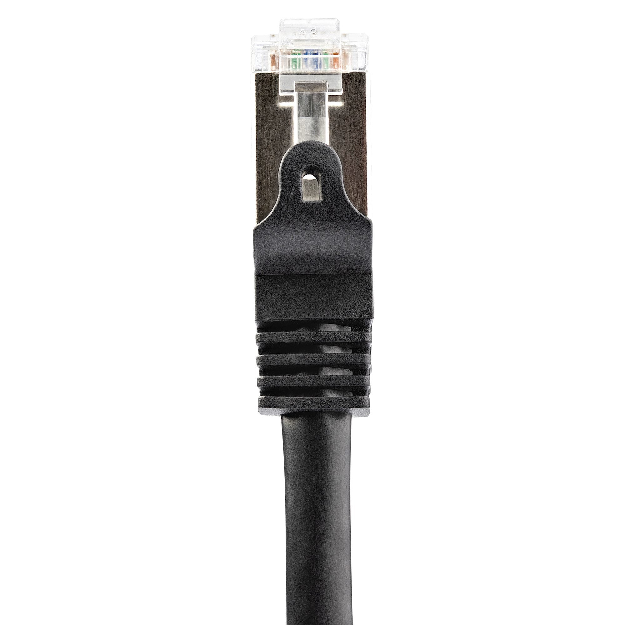 EAN 0065030863407 - StarTech.com N6SPAT1MBK cable de red Negro 1 m Cat6 SF/UTP (S-FTP) imagen 3