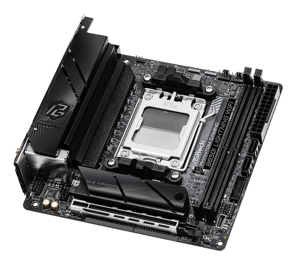 EAN 4710483944253 - Asrock B650I Lightning WiFi AMD B650 Zócalo AM5 mini ITX imagen 4
