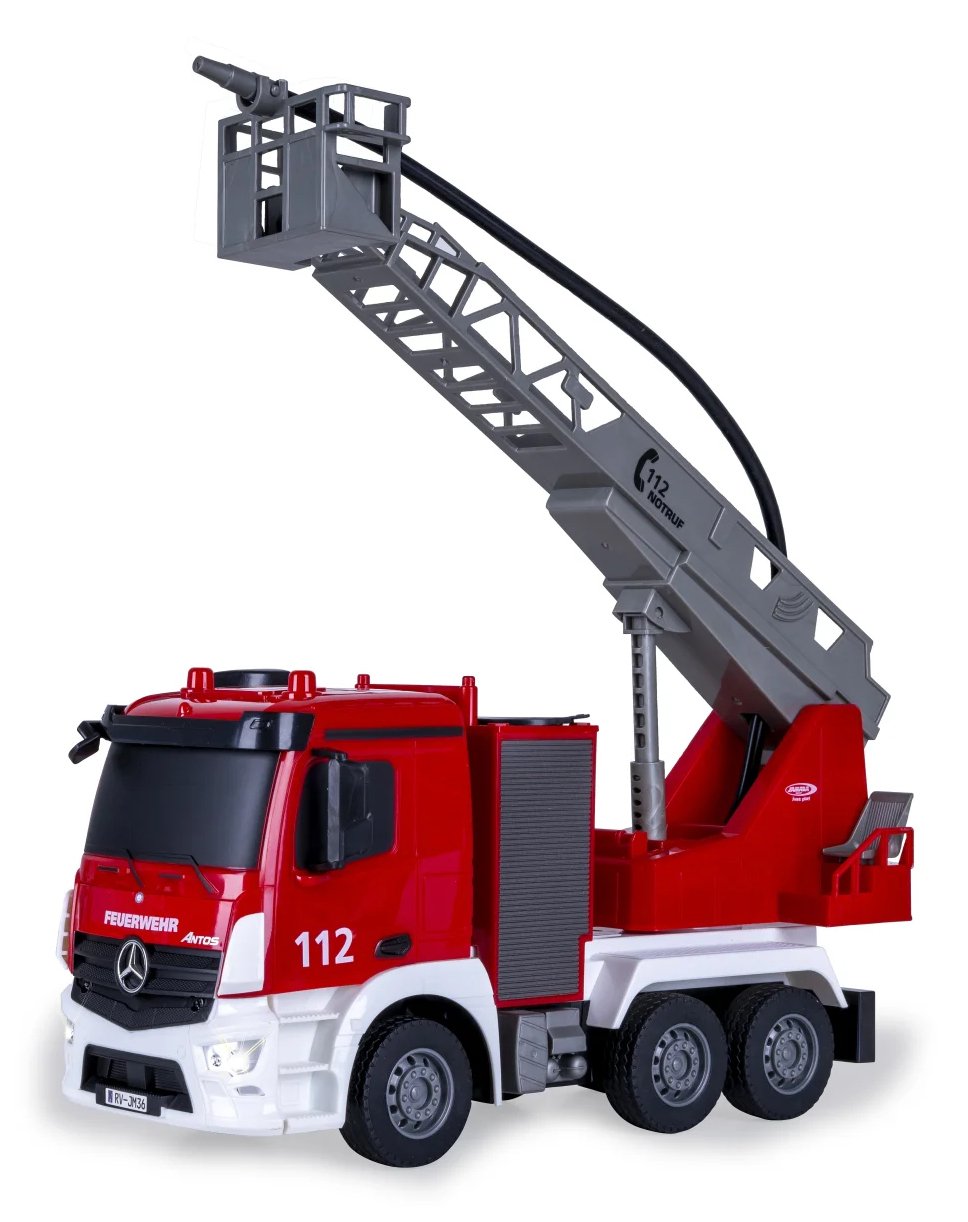 EAN 4042774474539 - Jamara Mercedes-Benz Antos modelo controlado por radio Camión de bomberos Motor eléctrico 1:26 imagen 6