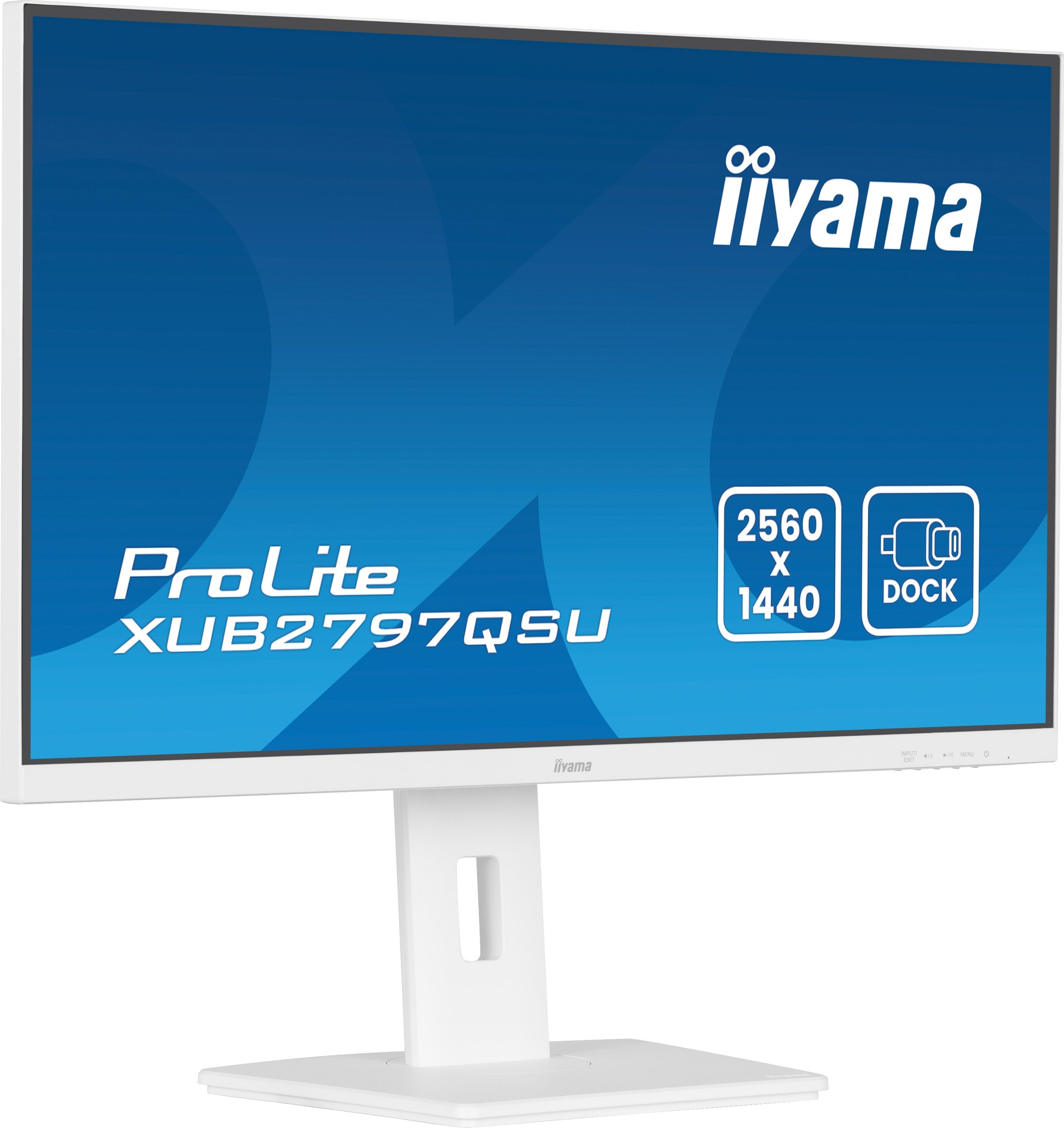 EAN 4948570125111 - iiyama ProLite XUB2797QSU-W2 pantalla para PC 68,6 cm (27") 2560 x 1440 Pixeles Quad HD LED Blanco imagen 5