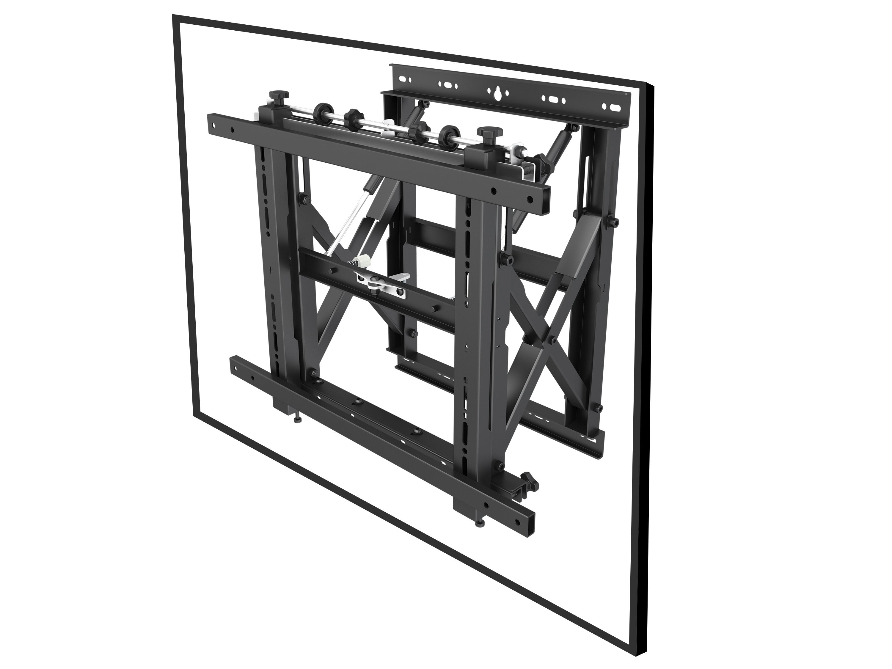 EAN 4015867207956 - Equip 650325 soporte para pantalla de señalización 139,7 cm (55") Negro imagen 3