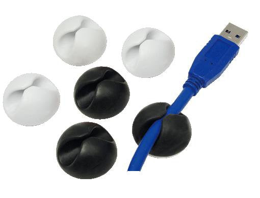 Logilink Organizador De Cables Clip ( 6und )