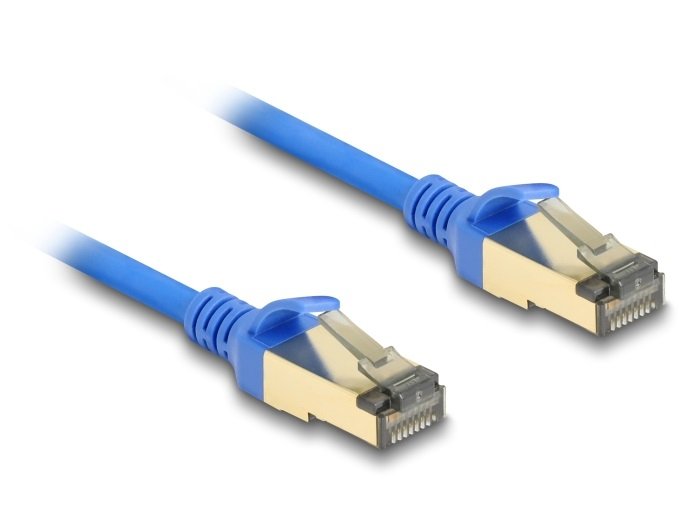 Delock 80332 Rj45 Cable De Red Cat.8.1 F/Ftp Slim 0,5 M Aal