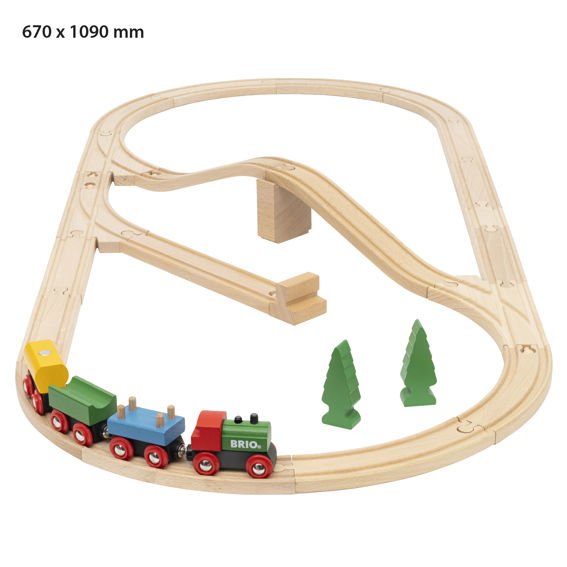 Brio 65 Jahre Holzeisenbahn Jubiläums-Zugset 63603600