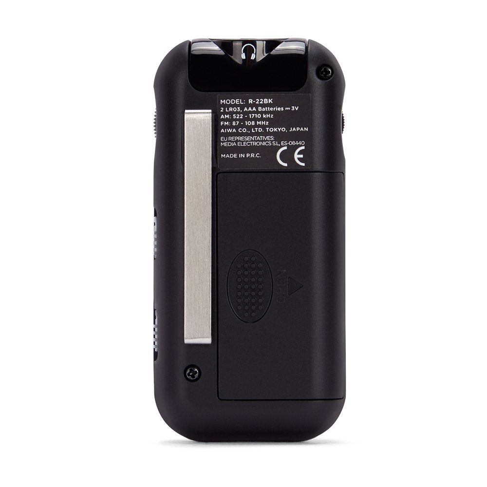 EAN 8435256896930 - Aiwa R-22BK radio Personal Analógica Negro imagen 5