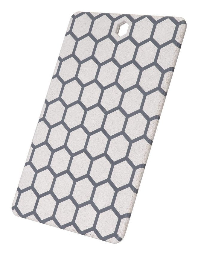 EAN 4260403577660 - Resto Kitchenware 95402 tabla de cocina para cortar Rectangular Plástico Gris, Blanco imagen 1
