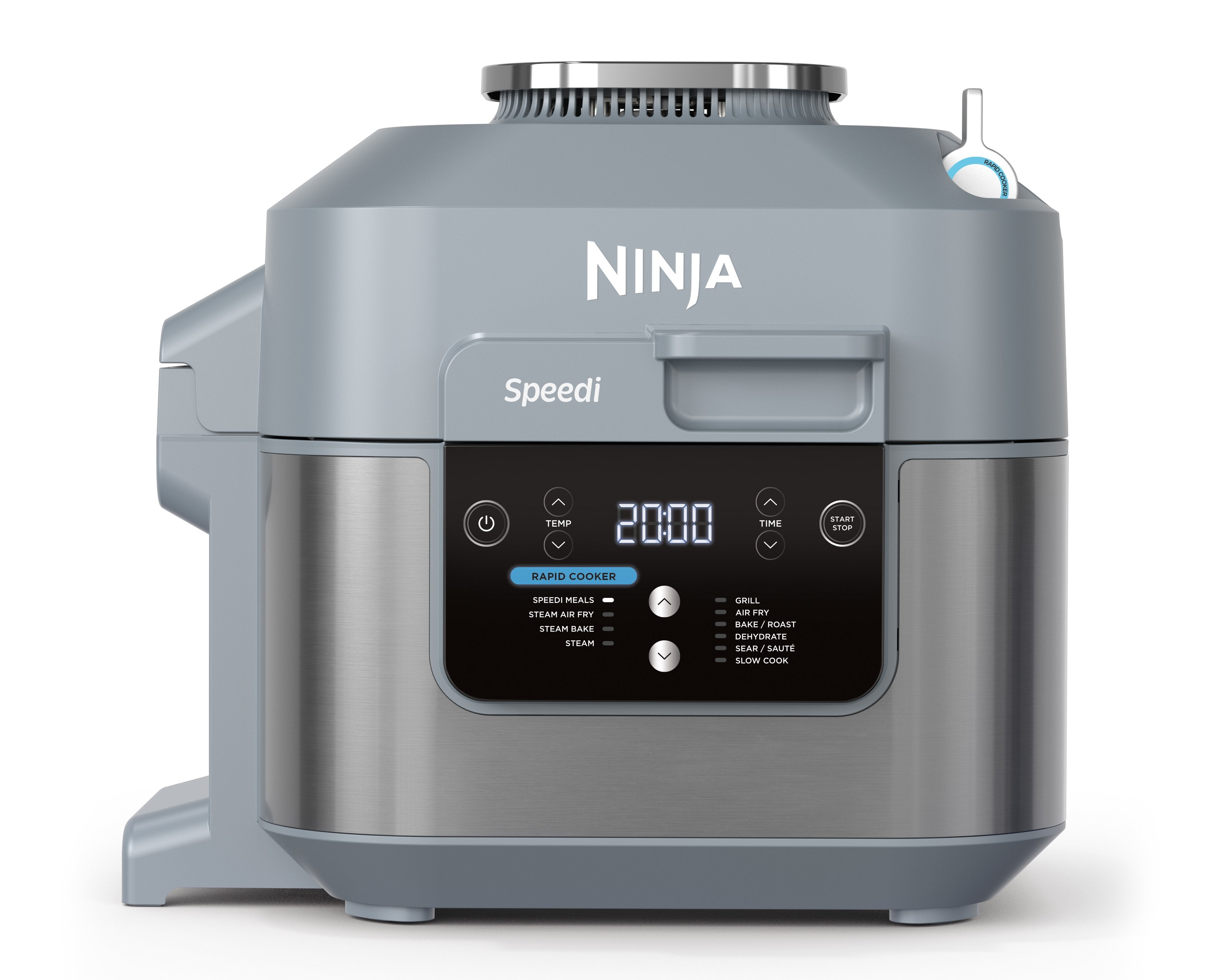 Freidora Rápida Sin Aceite Ninja Speedi On400eu (5,7 L - Gris Marino)