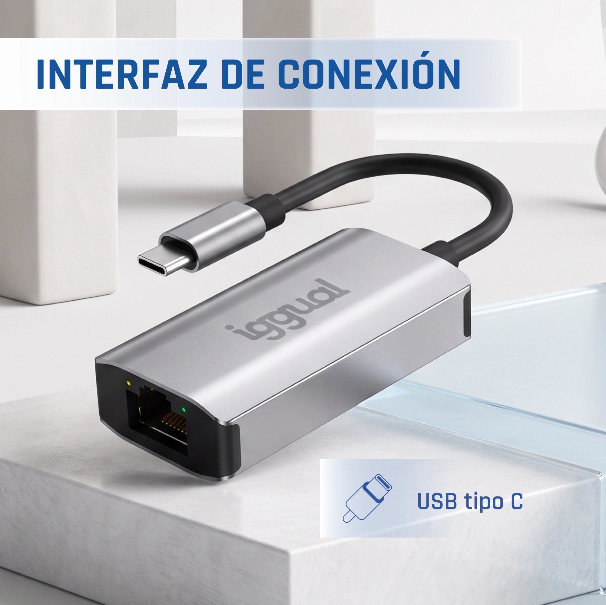 EAN 8435364317693 - iggual IGG317693 adaptador y tarjeta de red Ethernet 1000 Mbit/s imagen 5