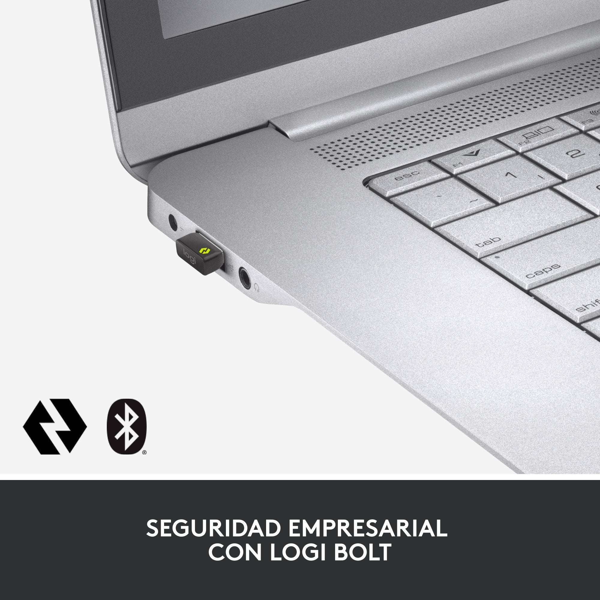 EAN 5099206104440 - Logitech MX Keys Combo for Business Gen 2 teclado Ratón incluido Oficina RF Wireless + Bluetooth QWERTY I imagen 8