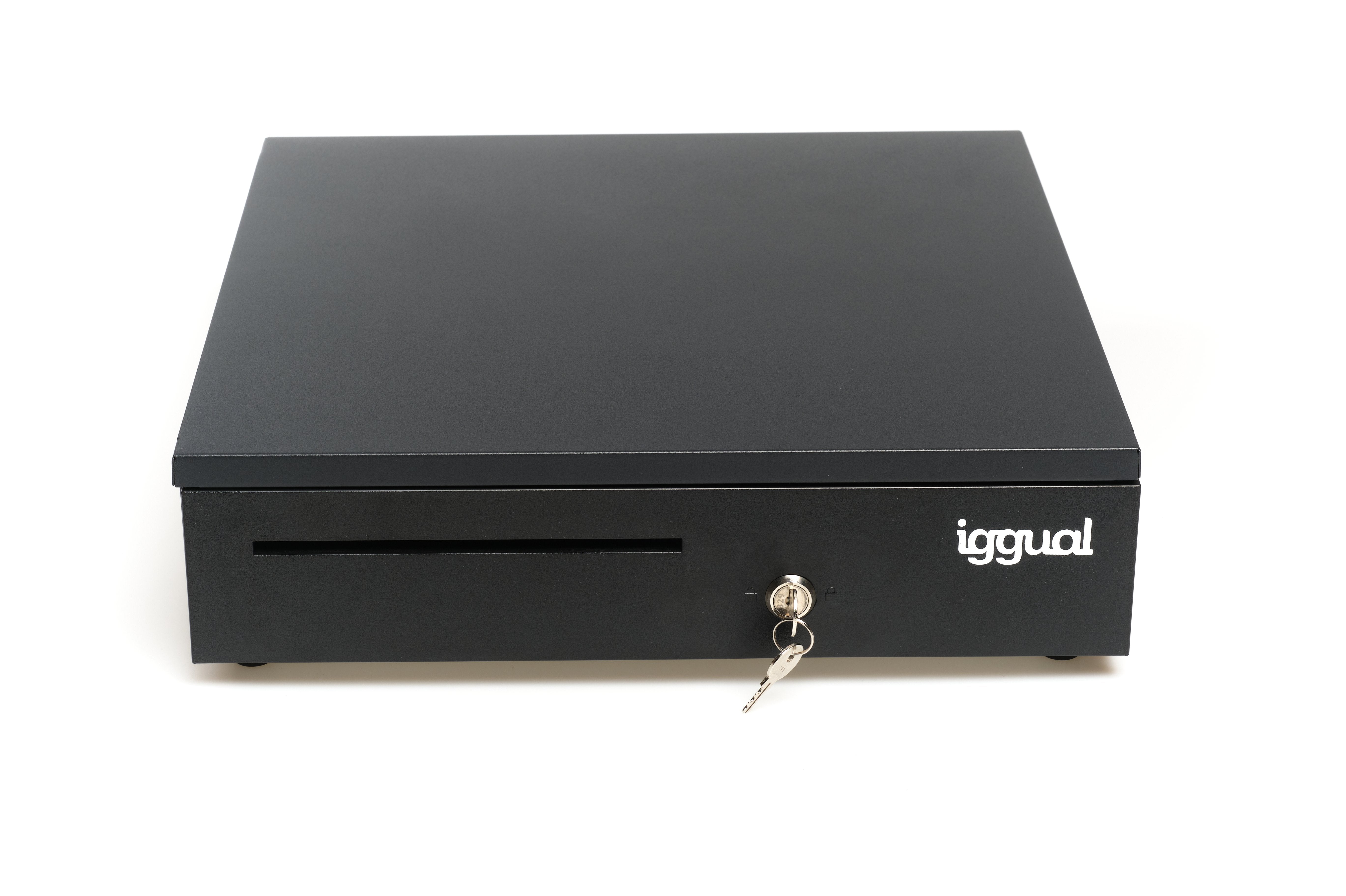 Iggual Cajón Portamonedas Iron-35 42cm 5+6 Negro