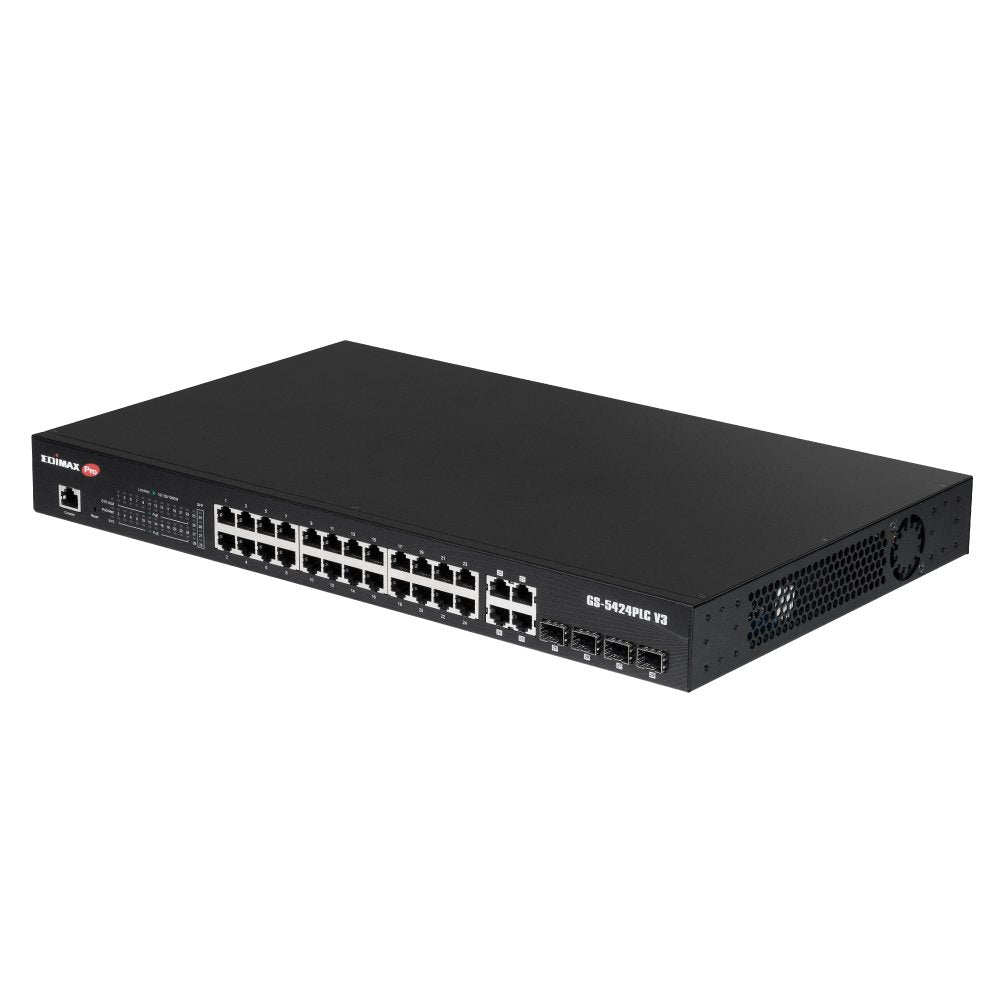 Edimax Switch Pro 24x Ge Gs-5424plc V3 Poe