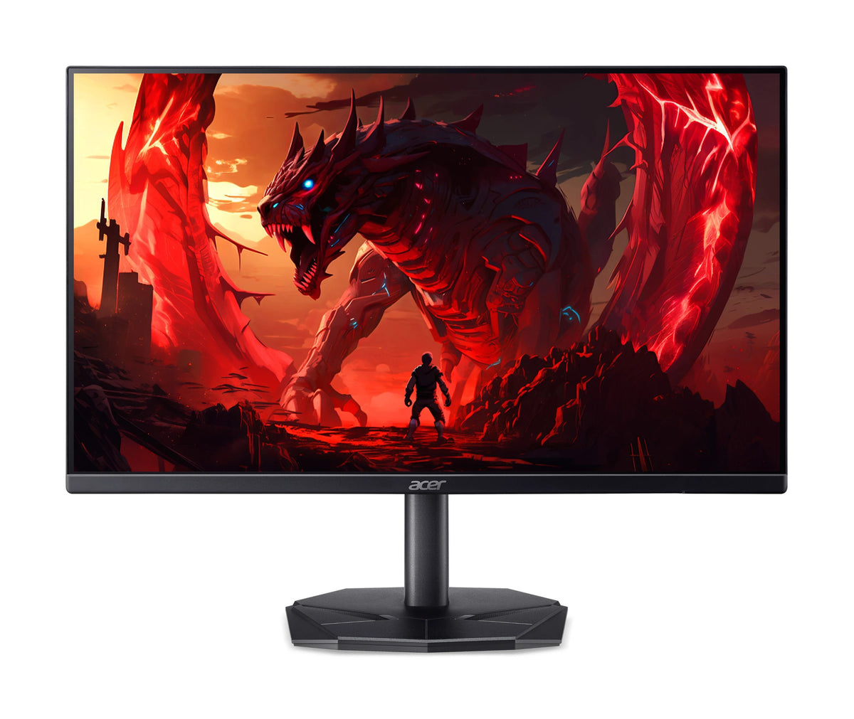 Monitor Gaming Acer Nitro Kg240yp0bi 24 " Full Hd 144 Hz 1 Ms Va Freesync Pantalla Antireflejante Negro