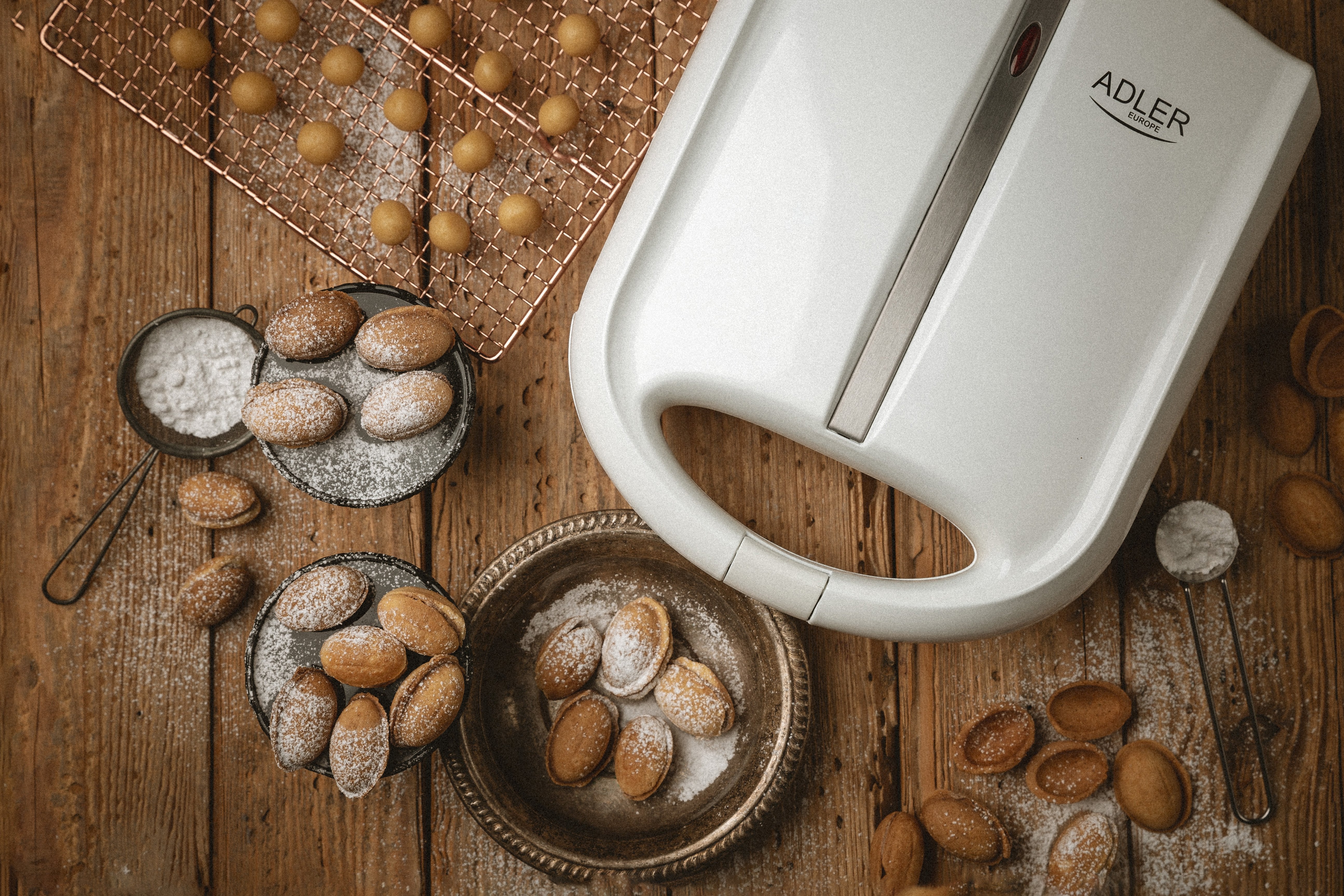 Gofrera Adler Ad 3039 24 Barquillo(S) 1600 W Blanco