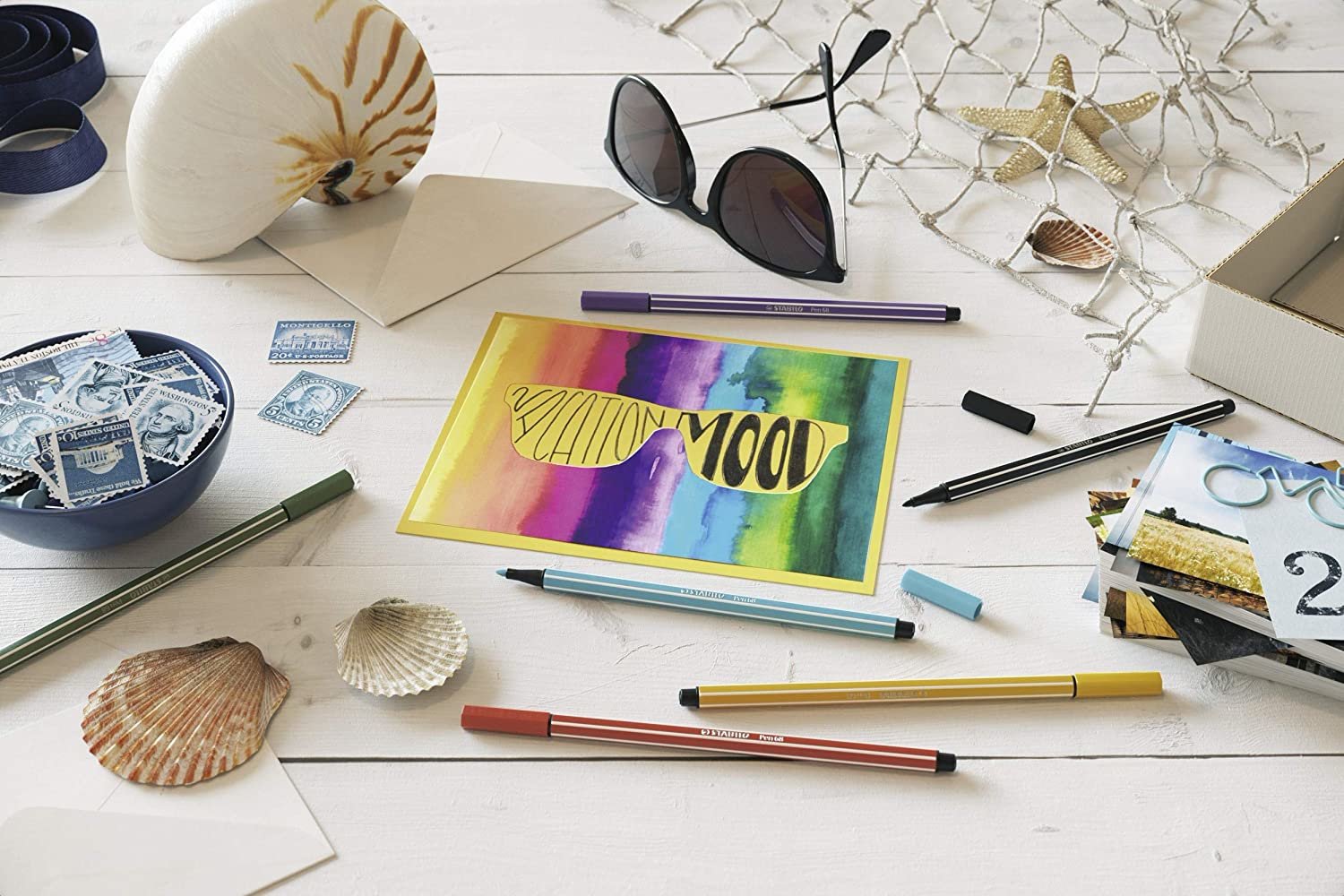 EAN 4006381551250 - STABILO Pen 68 rotulador Medio Multicolor 20 pieza(s) imagen 3
