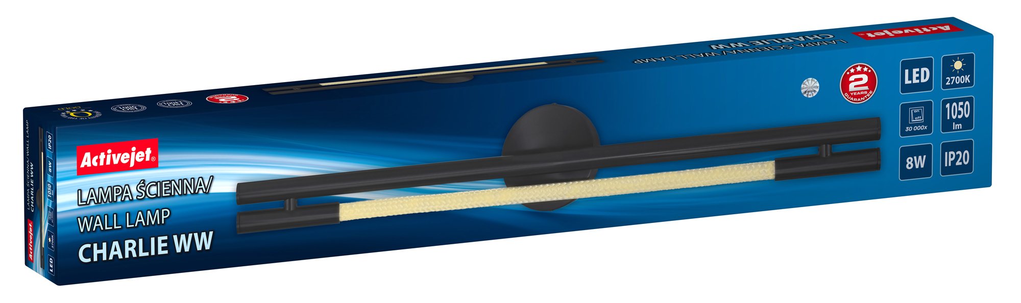 EAN 5901443122692 - Activejet AJE-CHARLIE WW iluminación de pared 8 W imagen 6