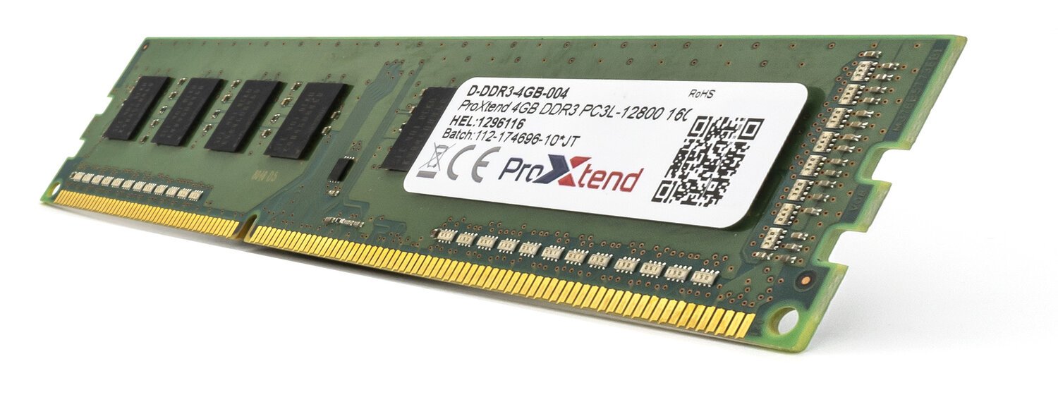 Proxtend D-Ddr3-4gb-004 Módulo De Memoria 1 X 4 Gb 1600 Mhz
